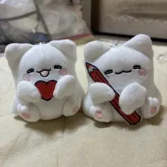 はなまるおばけ ぬいぐるみ 2点セット