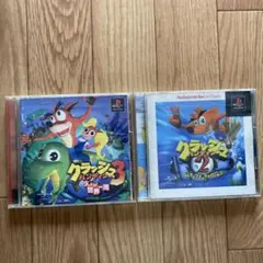ps1 ソフト クラッシュバンディグ〜2・3セット　動作未確認 中古品