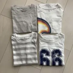 キッズ半袖Tシャツ4枚セット売り 110cm