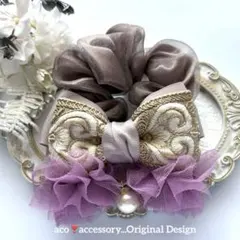 まり様お取引中⭐3321⭐❣️大人可愛い華やかアクセ❣️オリジナル✴インド刺繍 mamerin ♪ 様お取引中⭐3769⭐❣️大人可愛いヘアアクセ❣️インド
