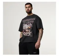 LYFT EAGLE GRAPHIC VINTAGE BIG T-SHIRT L - メルカリ