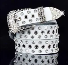 ブリンブリンベルト　ウエスタンベルト　ギラギラ　スタッズ