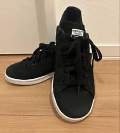 アディダス スタンスミス 黒 スエード 22.5cm FZ0019