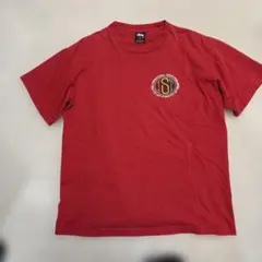 80s old stussy ISTロゴTシャツ 赤 M 黒タグ