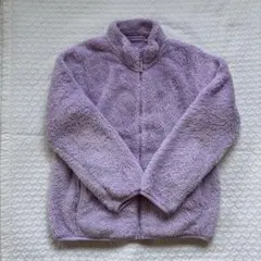 UNIQLO フリースジャケット 薄紫150