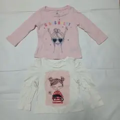 最終値下　BabyGAP　女の子　ロンティー