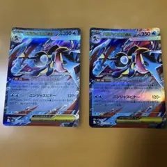 ニンジャスピナー　メガゲッコウガex. RR ２枚セット