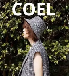 タグ付　COEL コエル 千鳥柄 バケットハット