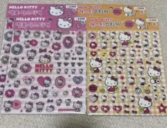 ハローキティ シール 4枚セット ぷっくり 立体