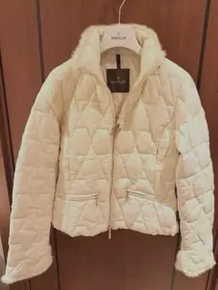 MONCLER モンクレール ダウンジャケット クリーム色 稀少 茶タグ 超美品