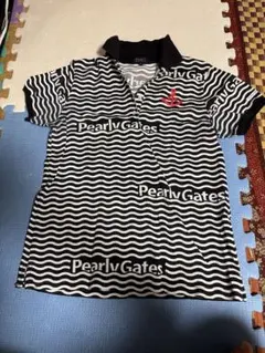 Pearly Gates ストライプ ポロシャツ Mサイズ