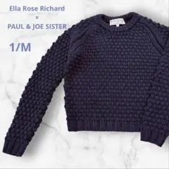 ポール＆ジョーシスター エラローズリチャーズ セーター ネイビー コラボ 美品