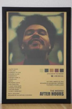 ザ・ウィークエンド　The Weeknd　ポスター　額付き