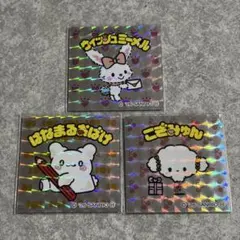 サンリオキャラクターズマンチョコ　ウィッシュメル　こぎみゅん　はなまるおばけ