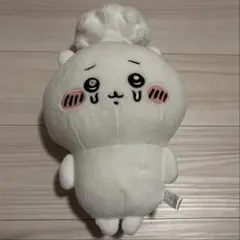 ちいかわ ぬいぐるみ 泣き顔　寄生されちゃったBIGぬいぐるみ　きのこ採取のサムネイル