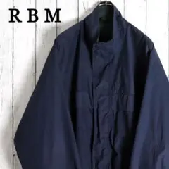 US古着 RBM アウトドア ジップアップナイロンジャケット ゆるダボ 太アーム