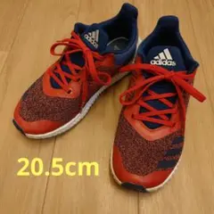 adidas cloudfoam スニーカー レッド/ネイビー