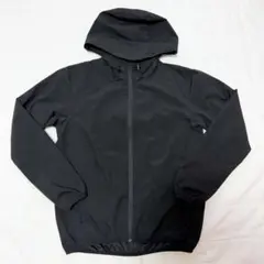 GU ウィンドプルーフシェルパーカ ブラック S