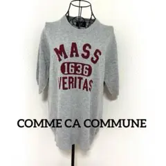 【美品✨コムサコミューン】半袖ニット レディース size L
