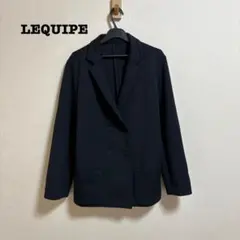 美品 レキップ ダブルブレストジャケット 38 ダンボールニットのサムネイル