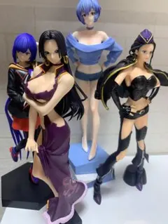 美少女　アニメキャラクター フィギュアセット4体まとめ売り