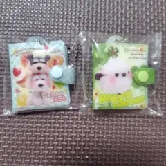 おもいでのミニシール帳 犬　シマエナガ　2個セット