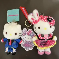 ピューロランド　キティ ダニエル　イースターぬいぐるみ＆キーホルダーセット