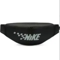 タグ付き新品 NIKEへリテージコア ウエストポーチ 黒 ボディバッグ
