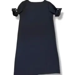 【美品】ハッシュアッシュ　HusHusH ワンピースレディース　ネイビー