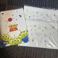 トイ・ストーリー&ハローキティ クリアファイルセット