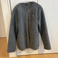 パタゴニア フリース ジャケット ロスガトス グレー キッズXXL