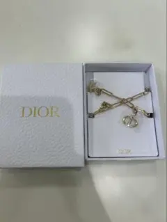 Christian Dior ディオール ロゴ　バッグチャーム　箱付き