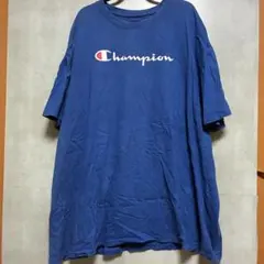 Champion チャンピオン Tシャツ ブルー