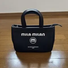 MILA MILAN トートバッグ ブラックのサムネイル