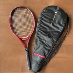DUNLOP 硬式テニスラケット ケース付き(赤、￼レッド) ￼のサムネイル