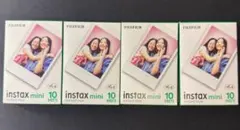 FUJIFILM instax mini フィルム 10枚入り　4個セット