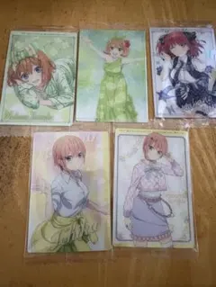 五等分の花嫁 ウエハース 二乃 四葉