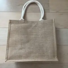 無印良品 ジュートバッグ A4 生成 新品未使用