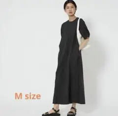 【美品】CITEN フォルムスリーブワンピース Mサイズ(ブラック)のサムネイル