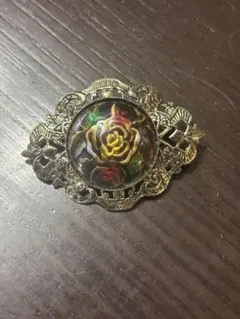 ヴィンテージ風 バラ ブローチ アクセサリー