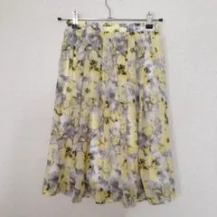 シフォンスカート 少しひざ下丈☆