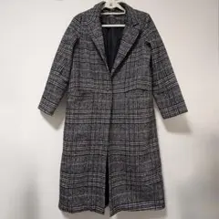 チェック柄 ロングコート❤︎