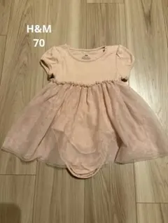 H&M ベビー チュール付き ロンパース 74cmのサムネイル