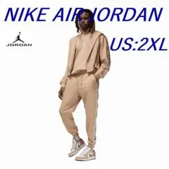 L3新品 ２XLナイキ セットアップ パーカー スウェットパンツ ベージュ