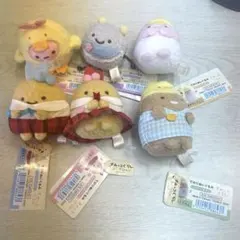 すみっコぐらし とんかつ しろくま 復刻てのりぬいぐるみ7個セット