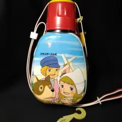 昭和レトロ マンガ水筒 子ども用水筒 水筒 風雲ライオン丸 当時物 新品
