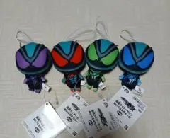 仮面ライダー ゼッツ　ぬいぐるみ ちゃーむ　全4種 セット　➀