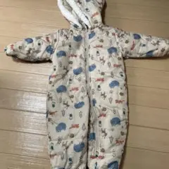 動物柄フリースアウター 90センチ