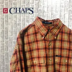 90s CHAPS チャップス ラルフローレン BDシャツ  チェック