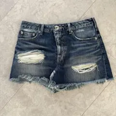 gyda スカートライクデニムパンツ